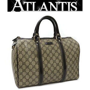 Gucci Boston Bag GG Leather